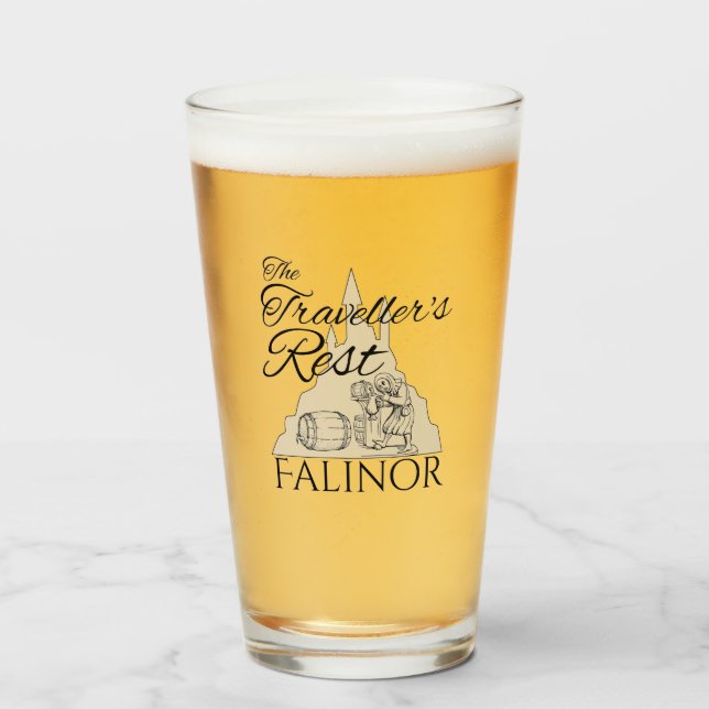 Traveler's Rest - Glass Tumbler (Front Filled)