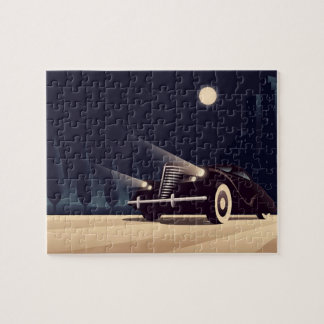 Traveling by Night Jigsaw Puzzle