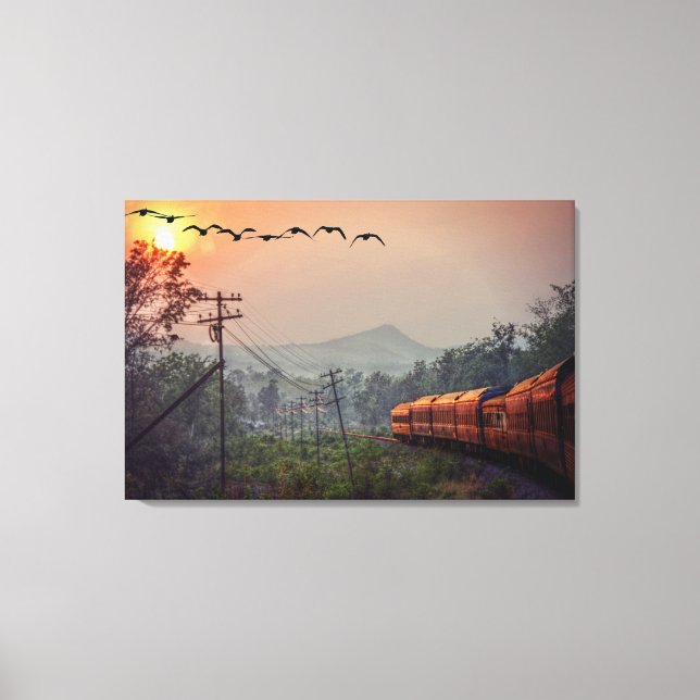Traveling Canvas Print (Front)