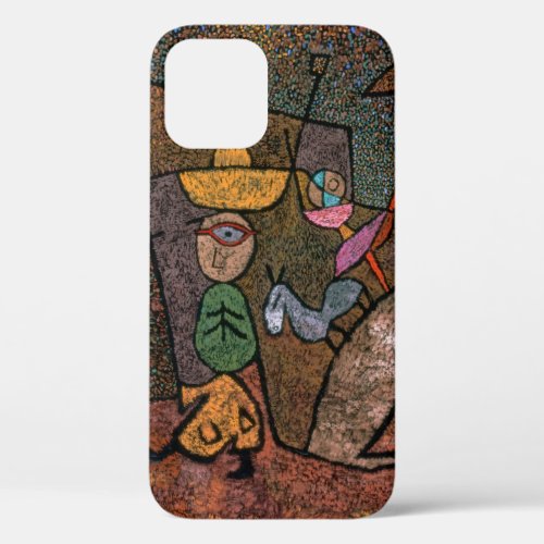 Traveling Circus by Paul Klee iPhone 12 Case