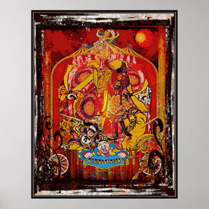 Traveling Circus Poster