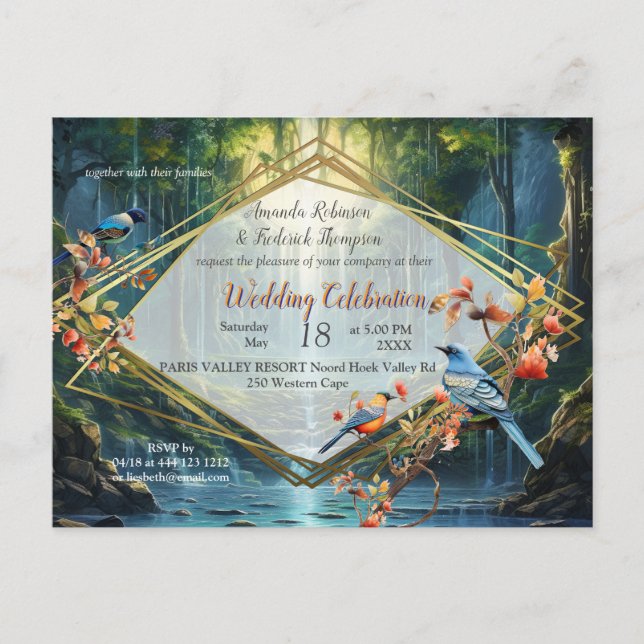 Traveling Destination Landscapes of Our World Holiday Postcard (Front)