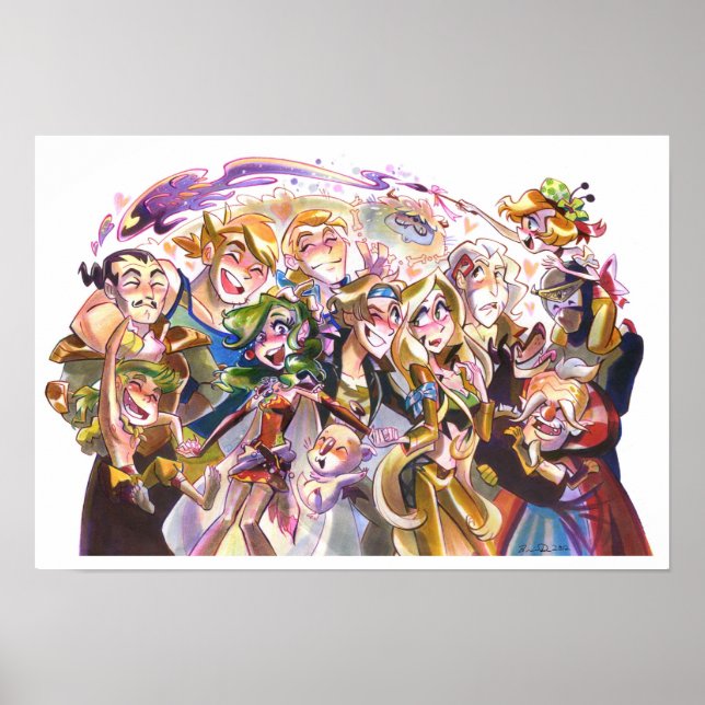 Traveling Fantasy Friends Poster (Front)