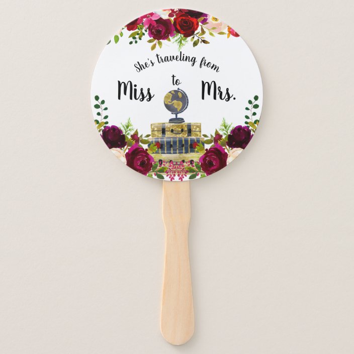 bridal shower fan favors