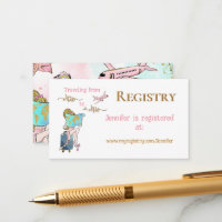 Traveling From Miss to Mrs Bridal Shower Registry