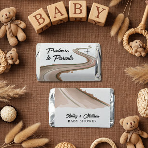 Traveling from Partners to Parents Baby Shower Hershey's Miniatures