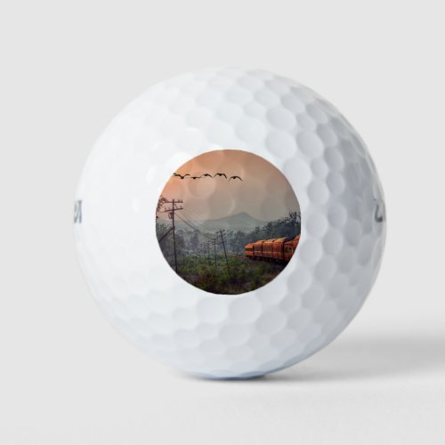 Traveling Golf Balls