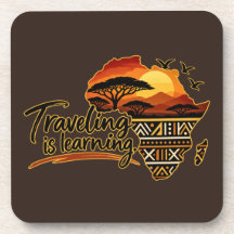 Traveling is Learning. Coasters