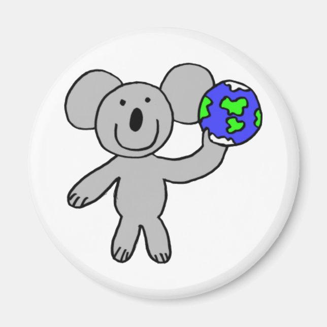 Traveling Koala Magnet (Front)