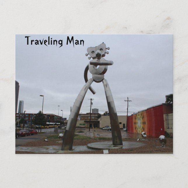 Traveling Man # 12 Postcard (Front)