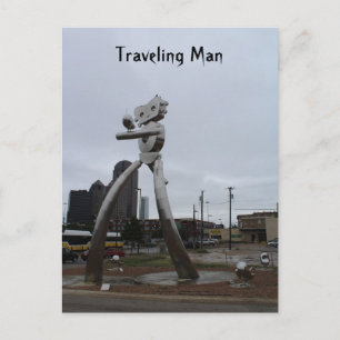 Traveling Man # 14 Postcard