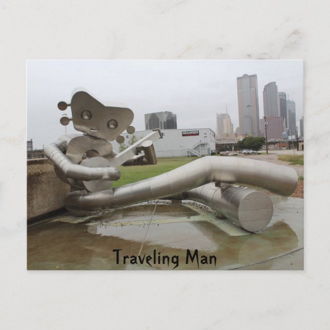 Traveling Man # 16 Postcard (Front)