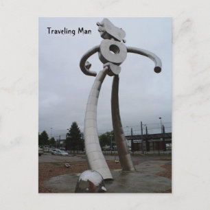Traveling Man # 21 Postcard