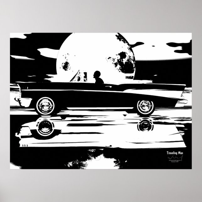 Traveling Man Poster (Front)