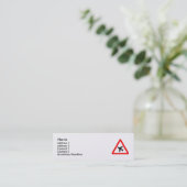 Traveling Mini Business Card (Standing Front)