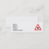 Traveling Mini Business Card (Front/Back)
