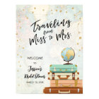 Traveling Miss to Mrs Travel Bridal Shower Welcome