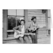 Traveling Musicians, 1902 (Front Horizontal)
