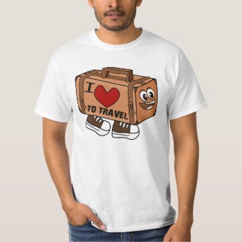 Traveling T-shirt by BooPooBeeDooTShirts at Zazzle
