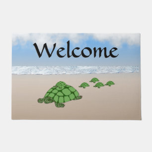 Traveling Terrapin Family Doormat