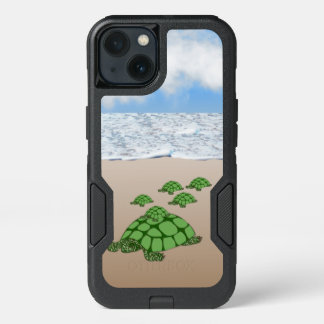 Traveling Terrapin Family iPhone 13 Case