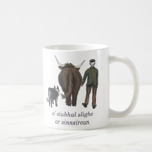 traveling the path of our ancestors in Gaelic Coffee Mug