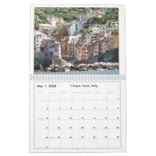 Traveling Through Italy 20XX Calendar