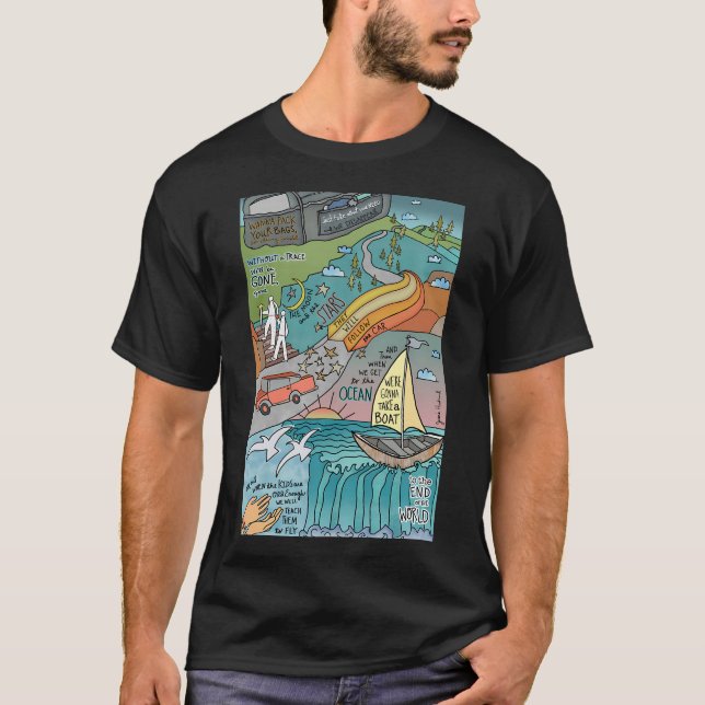 traveling vibe T-Shirt (Front)