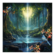 Traveling Waterfall Landscapes of Our World