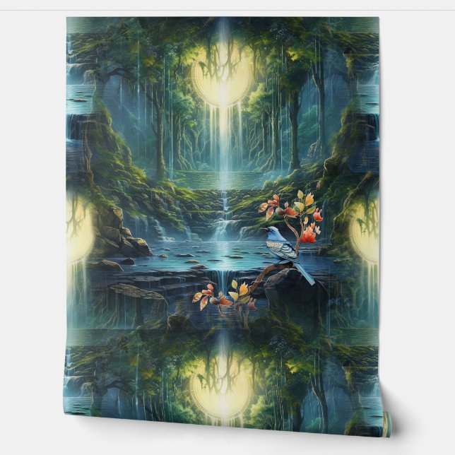 Traveling Waterfall Landscapes of Our World Wallpaper (Unrolling)