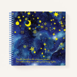 Travellers and  Stars Notebook
