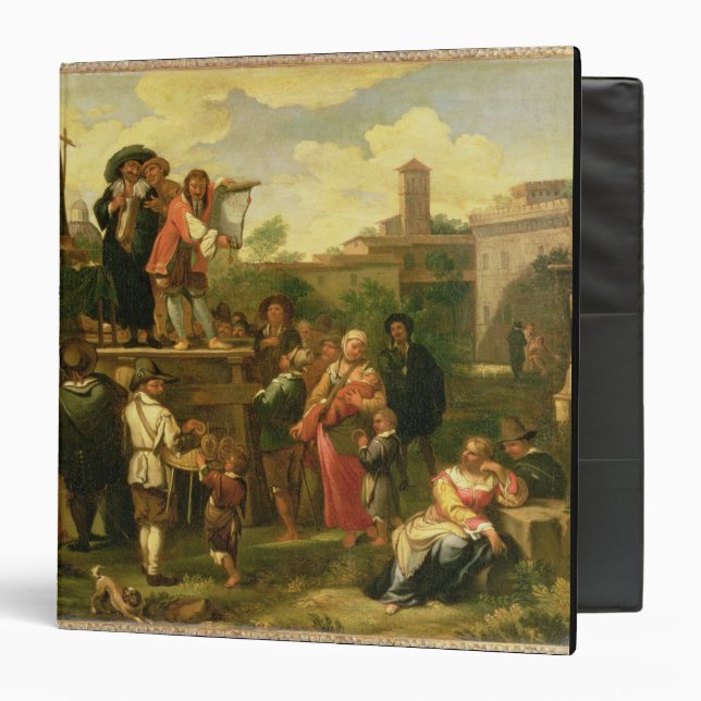 Travelling Actors 3 Ring Binder (Front/Inside)