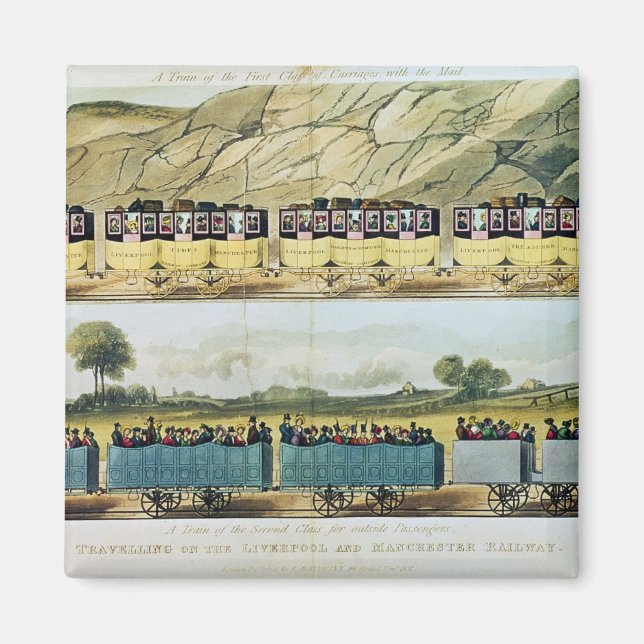 Travelling on the Liverpool and Manchester Magnet (Front)