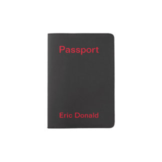 travelling passport holder