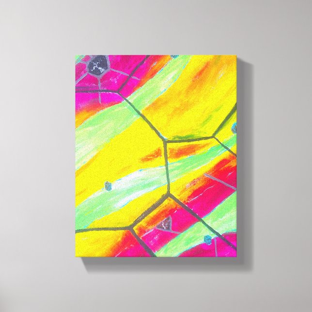 Travelling the mind canvas print (Front)