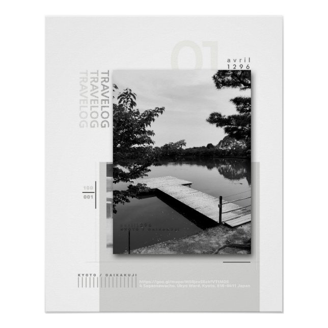 travelog_1 glossy poster (Front)