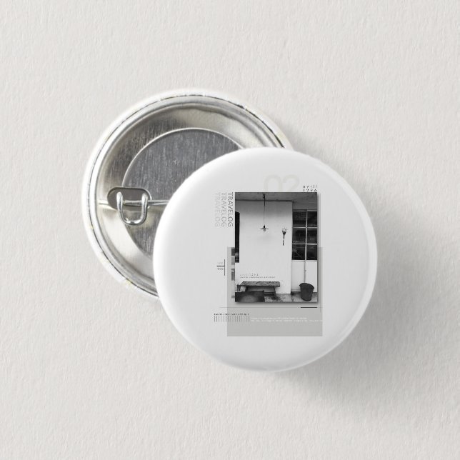 travelog_2 button (Front & Back)