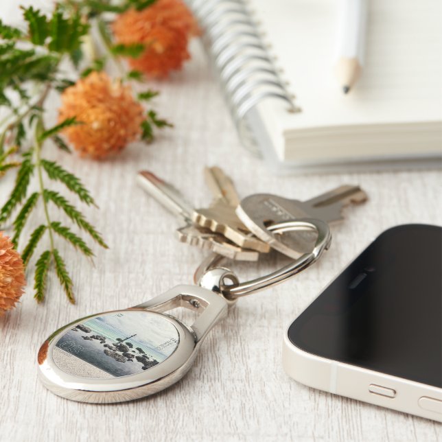 travelog_3 metal keychain (Side)