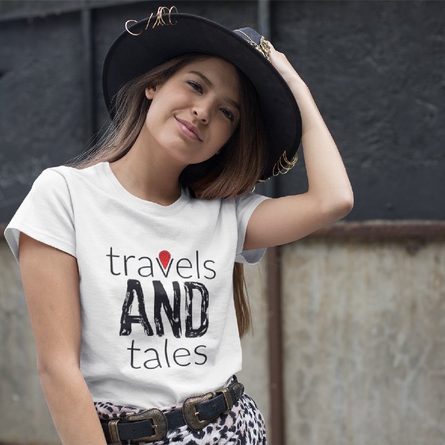 Travels and Tales Merch Women's Shirt (Creator Uploaded)
