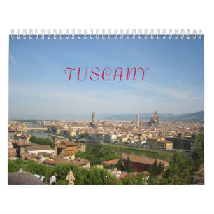 Travels in Tuscany Calendar