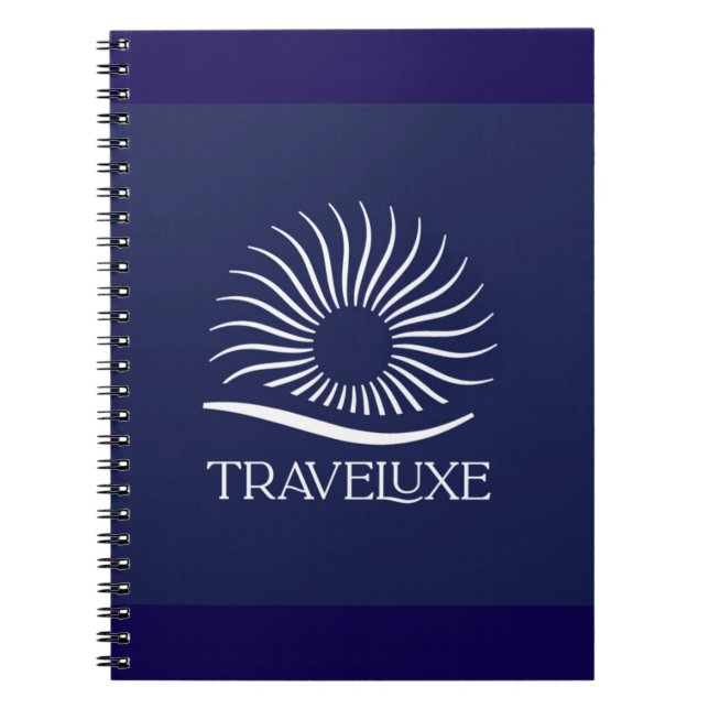 Traveluxe Logo Notebook (Front)