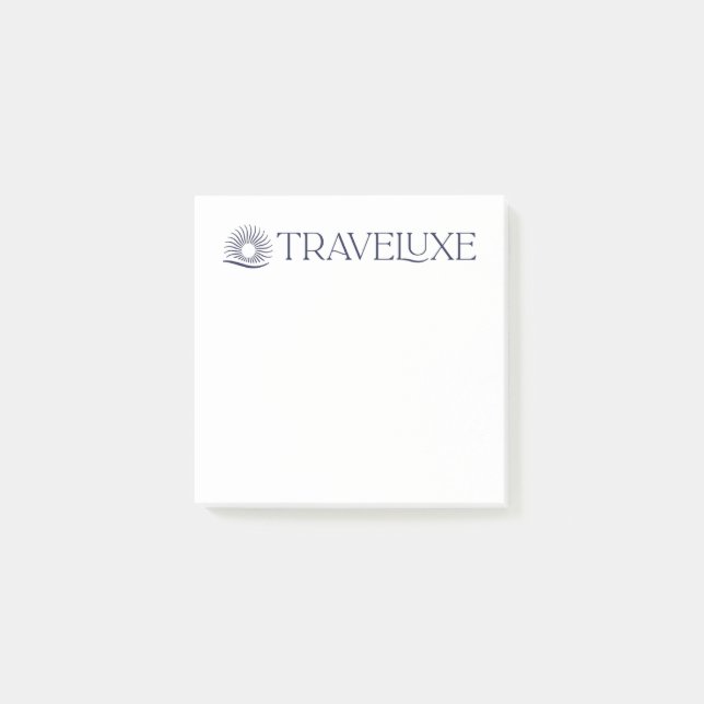 Traveluxe Logo Post-it Notes (Front)