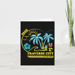 Traverse City Michigan Family Vacation 2025 Matchi Card