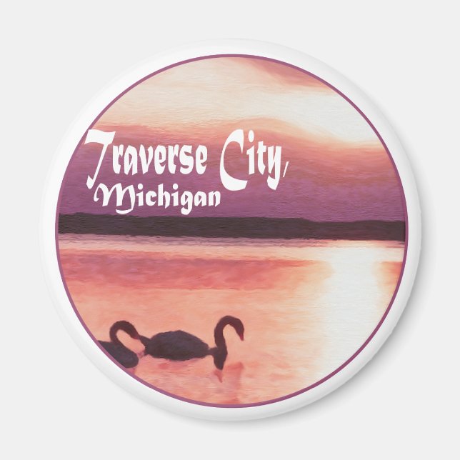 Traverse City, Michigan Magnet (Front)