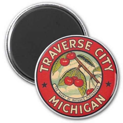Traverse City Michigan Magnet