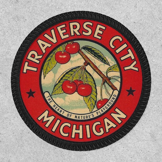 Traverse City, Michigan Patch (Front)