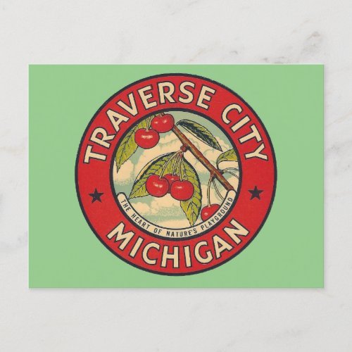 Traverse City Michigan _  Postcard