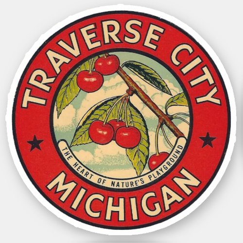 Traverse City Michigan _ Sticker