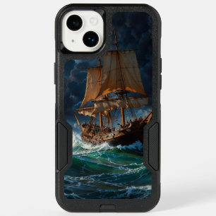Traversing Chaotic Waves Under Turbulent Clouds OtterBox iPhone 14 Plus Case