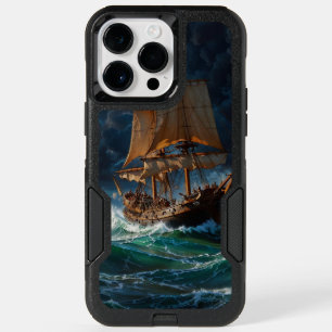 Traversing Chaotic Waves Under Turbulent Clouds OtterBox iPhone 14 Pro Max Case